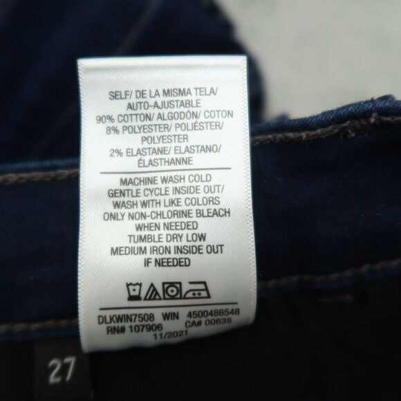 Hudson Jeans Womens Size 27 Blue High-Rise Blair Super Skinny Ankle 27.5" Inseam - Picture 10 of 16